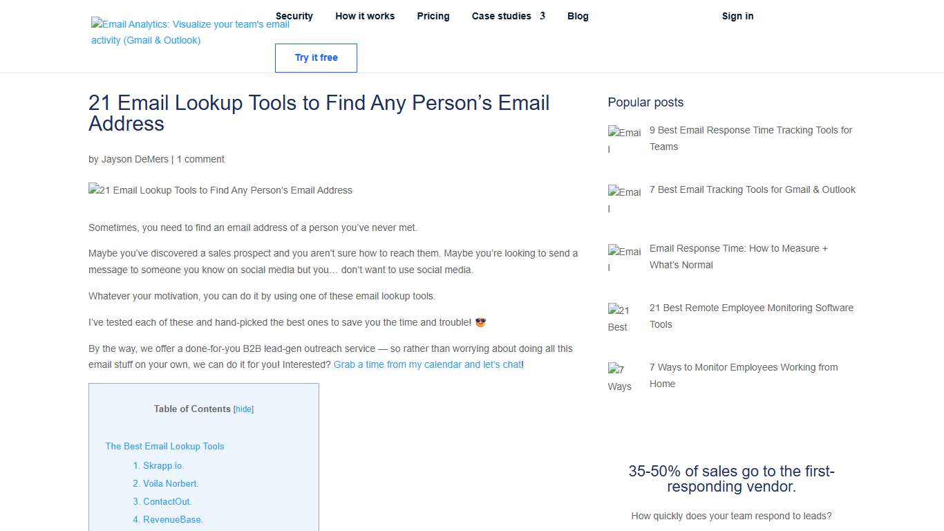 21 Email Lookup Tools to Find Anyone's Email Address (2026)